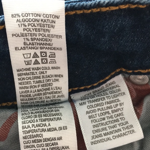 Lucky Lolita Jeans Rough Hem Boot Cut 4 / 27 - Picture 12 of 14